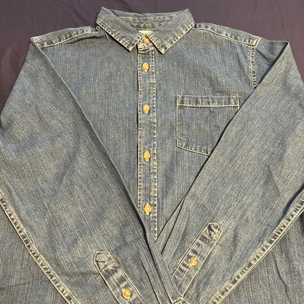 Wrangler Boys XL 14/16 Denim Button Down‎ Shirt Miami Dolphins NFL Long Sleeve